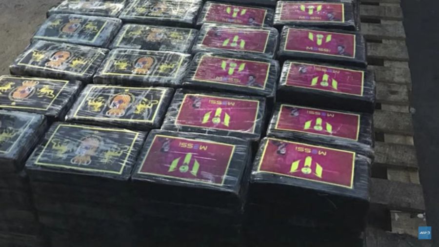 Over 1,000 Kilos Of Cocaine Hidden In Boxes Labeled With Lionel Messi's Face