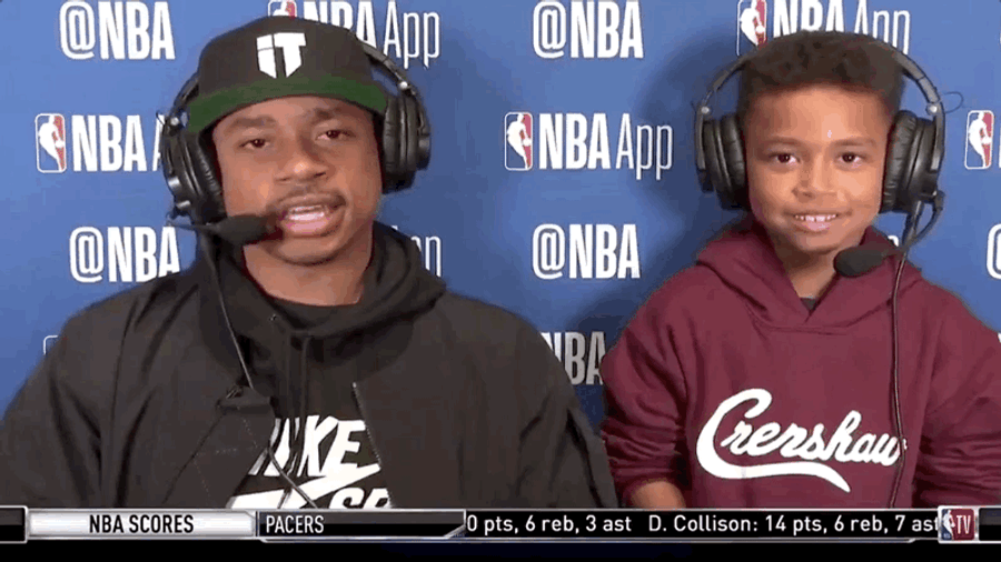 Isaiah Thomas&#39;s Excellent Sports Child Makes It Impossible To Root Against His Shrimpy Dad