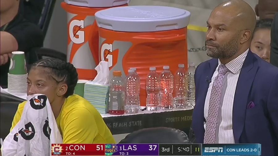 Candace Parker Was Peeved After Derek Fisher Benched Her In An Elimination Game