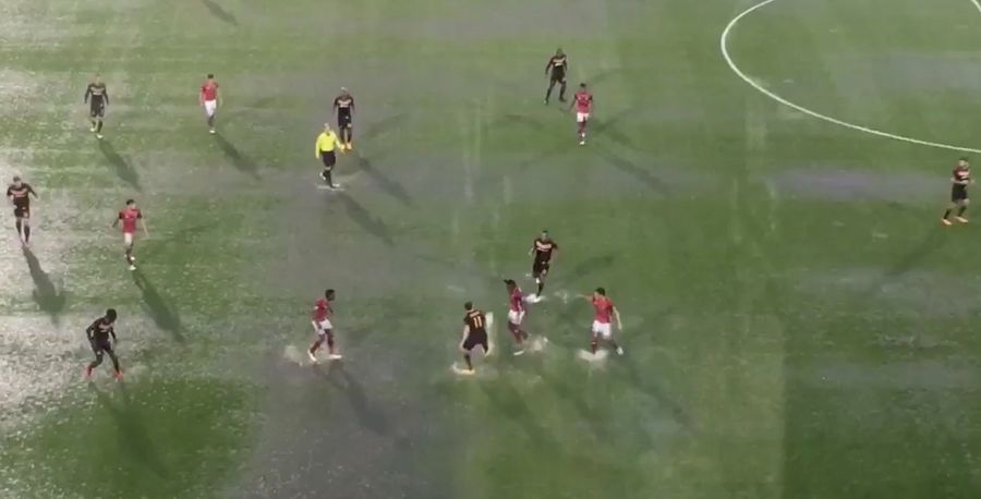 Rainstorm Interrupted By MLS Game