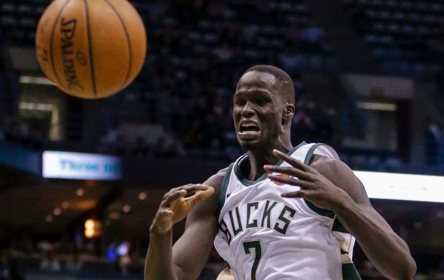 A Video Of Kevin Garnett Yelling A Bunch Got Thon Maker Inspired To Start Kicking Ass In The Playoffs <em></em>