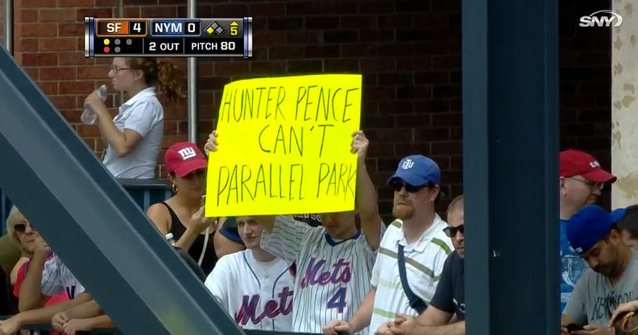 Mets Fans Drop Some Sick Burns On Hunter Pence