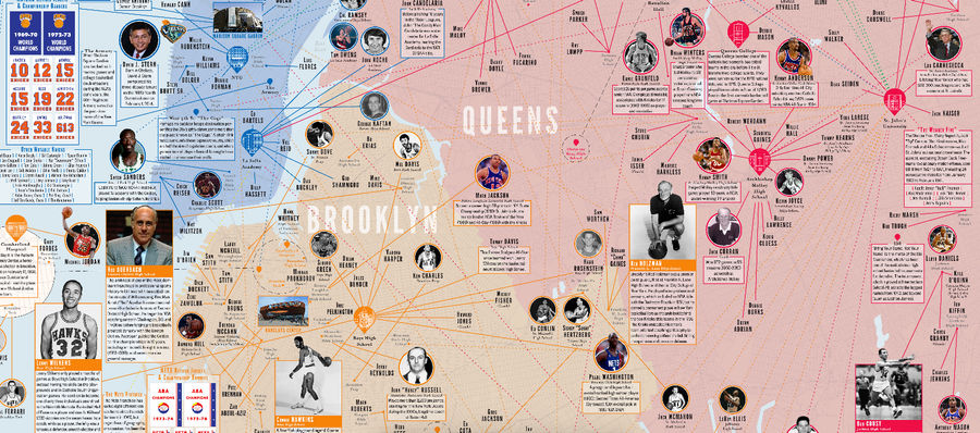Spend A Whole Mess Of Time With This Great Map Of NYC Basketball