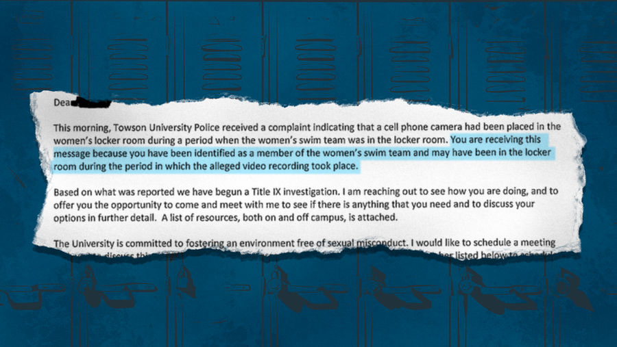 How Towson University Handled Its Locker Room Recording Scandal