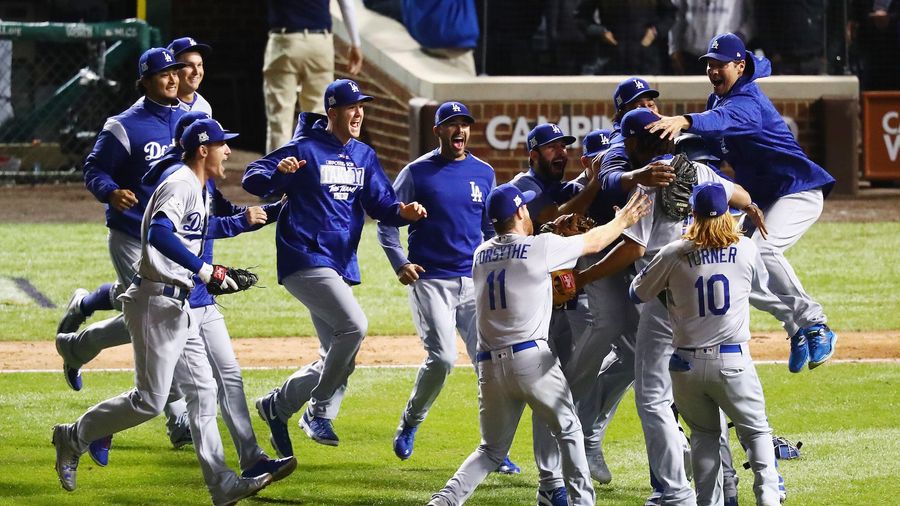 Dodgers Blow Out Cubs To Advance To World Series