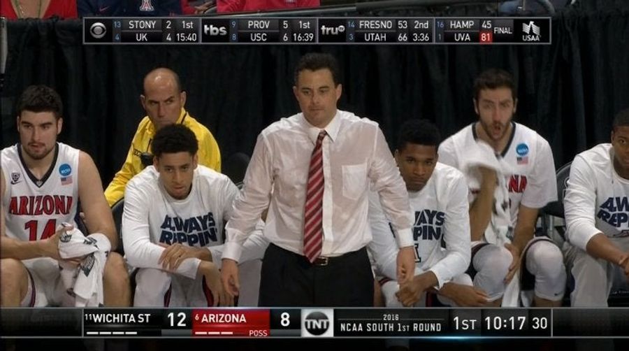 Arizona&#39;s Sean Miller Sweated Through Your TV