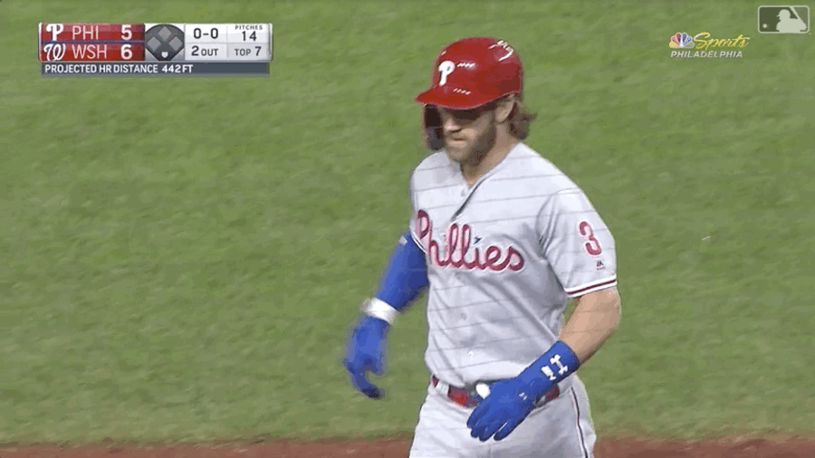 Even In Defeat, Bryce Harper Owns The Hell Out Of Hunter Strickland