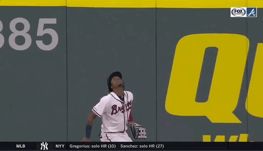 Ronald Acuña Jr. Gives Gravity The Middle Finger, Robs Home Run