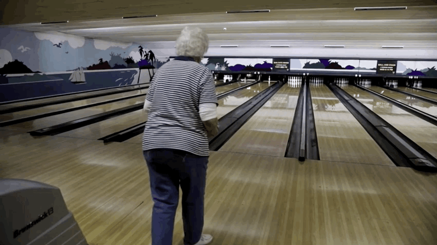 Here Is A Legally Blind 96-Year-Old Great-Grandmother Who Would Kick Your Ass At Bowling