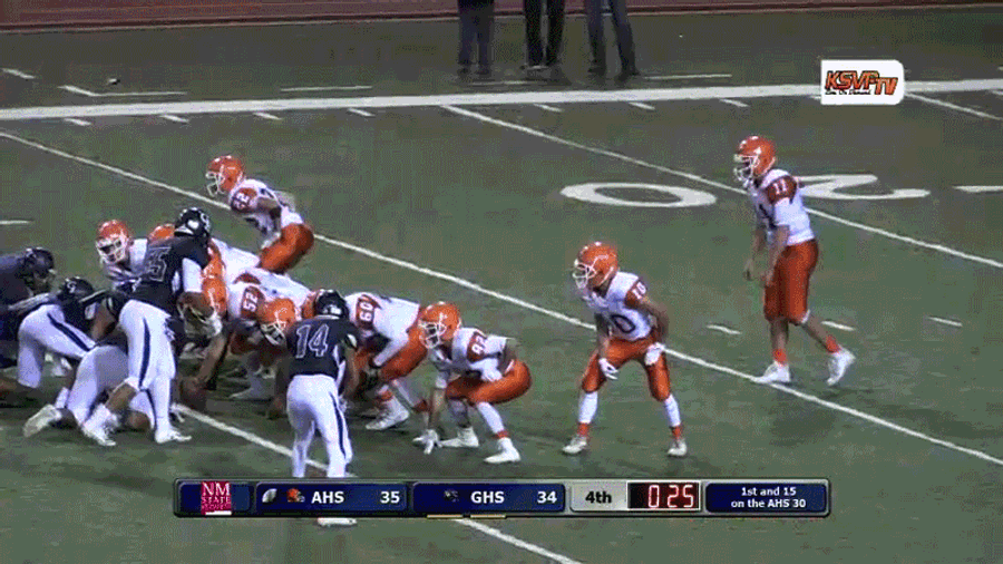 High School Team Beats Opponent In Victory Formation By Successfully Swiping The Snap