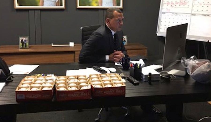 Business A-Rod Lookin' Official As Hell