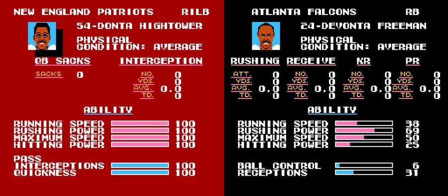 Your Super Bowl LI <i>Tecmo Super Bowl</i> Simulation Is Live