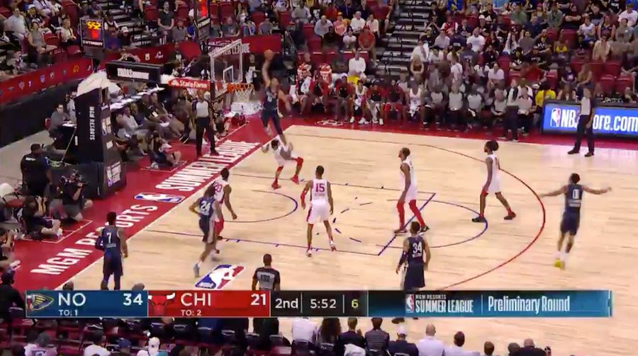A Pelicans Rookie Had The Best Dunk Of Summer League And It Was Not Zion Williamson