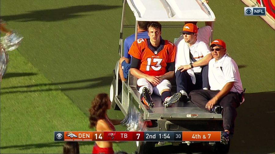 Trevor Siemian Hurt His Shoulder [Update]
