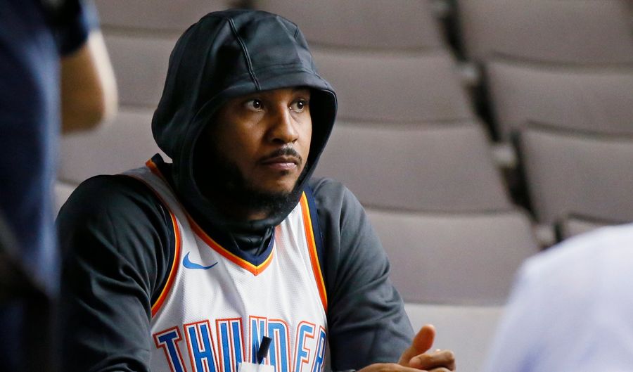 Carmelo Anthony&#39;s Son Told Him He Should Go To Oklahoma City