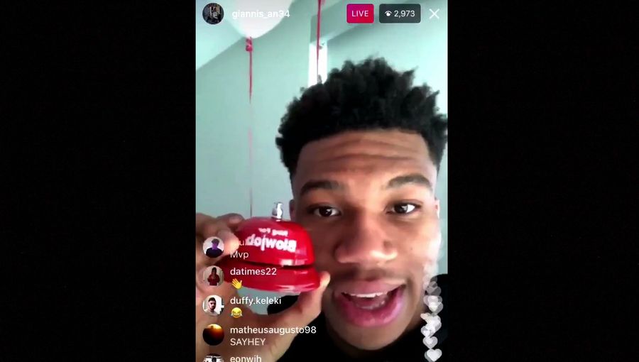 Happy Valentine's Day From Giannis Antetokounmpo, "A Freak On The Court And On The Sheets"