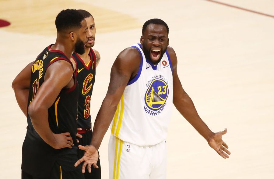 Report: Tristan Thompson Hit Draymond Green With A "Face Mush" At LeBron James's Party