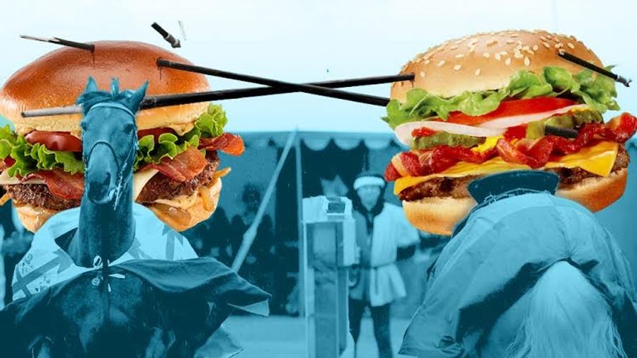 The Fast-Food Bacon Wars: McDonald's Goes High, Burger King Goes Low