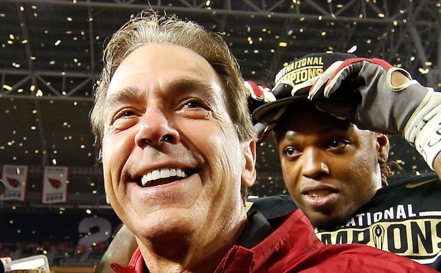 Look At Nick Saban, Dancin' Like A Clown