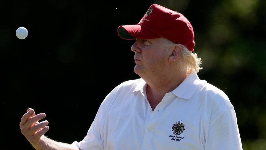 Donald Trump Doesn&#39;t Want Anyone To Know How Much Time He Spends Playing Golf