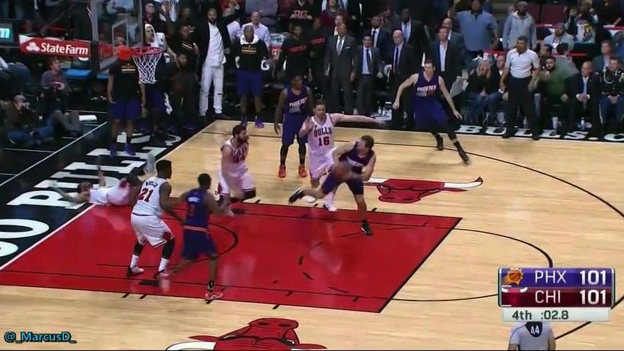 Mirza Teletovic Hits Absurd Game-Winner While Falling Away From The Basket