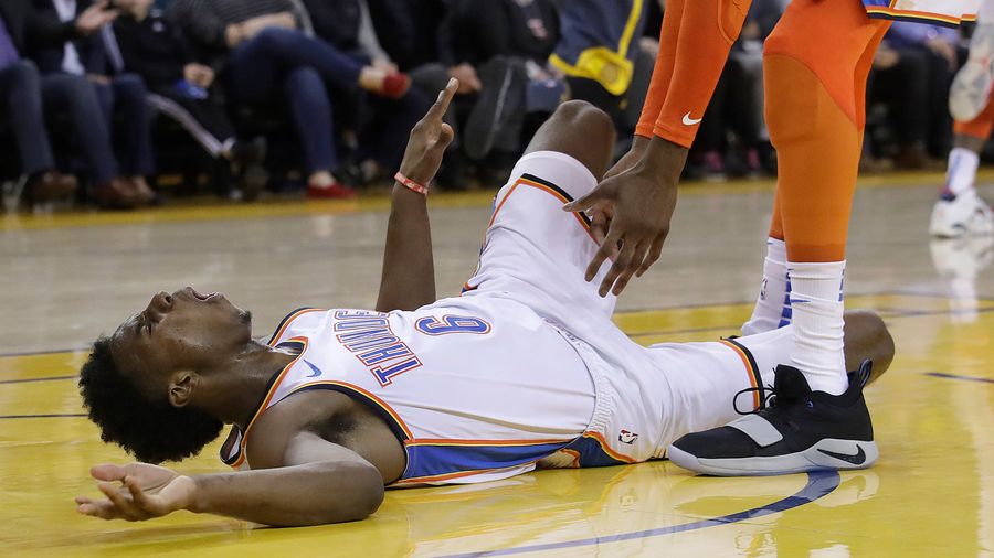 Somehow Hamidou Diallo's Bones And Ligaments Survived This Horrifying Fall