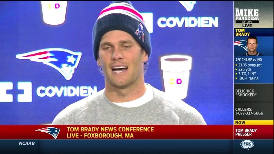 Tom Brady: I Didn't Alter Or Even Notice The Underinflated Balls
