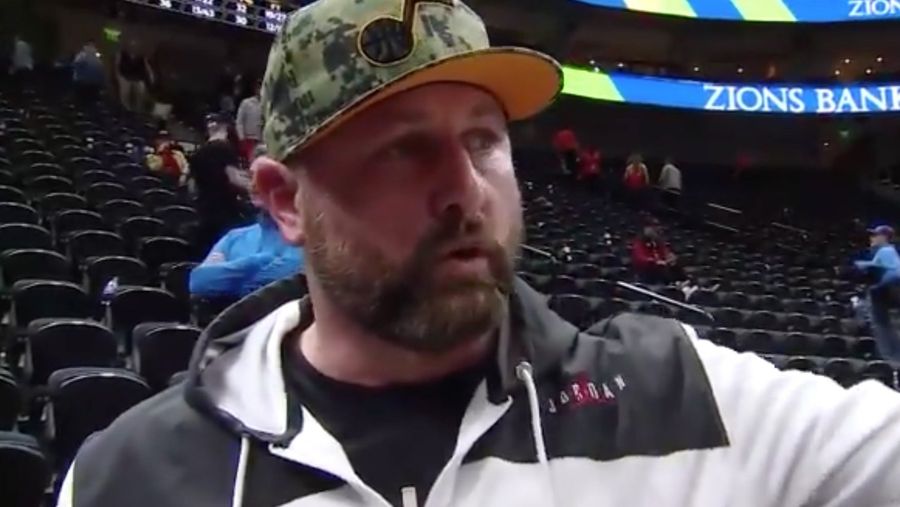 The Chud Who Heckled Russell Westbrook Has Been Permanently Banned From Jazz Games