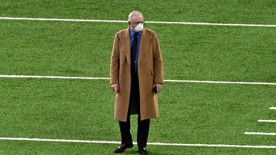 Giant diaper baby Jerry Jones throws Andy Dalton under the bus in quest for your sympathy