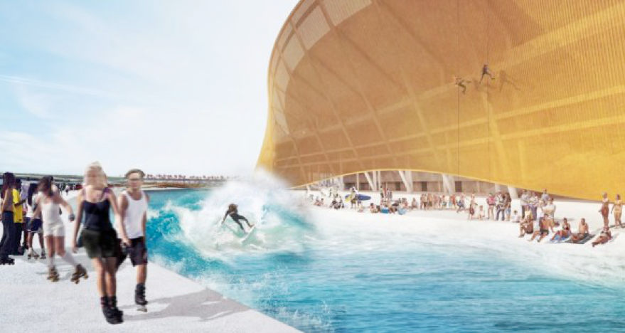 Deadspin | The 7 Laws Of Vaportecture, Stadium Art's